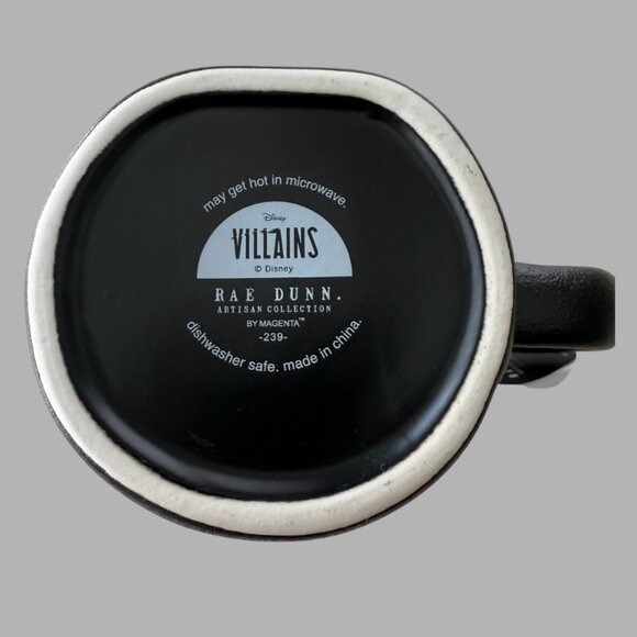 Rae Dunn Disney Villains Evil Queen "Dark Magic" Double Sided Textured Mug - Picture 3 of 3